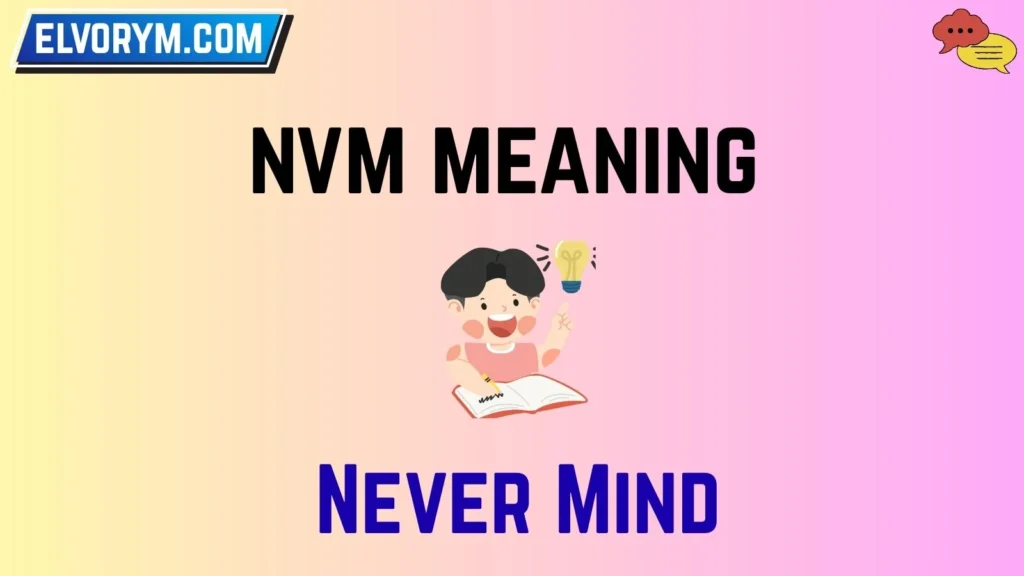 nvm meaning