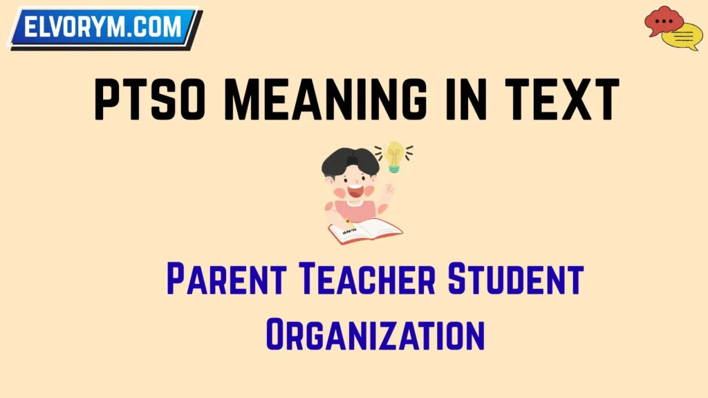ptso meaning in text