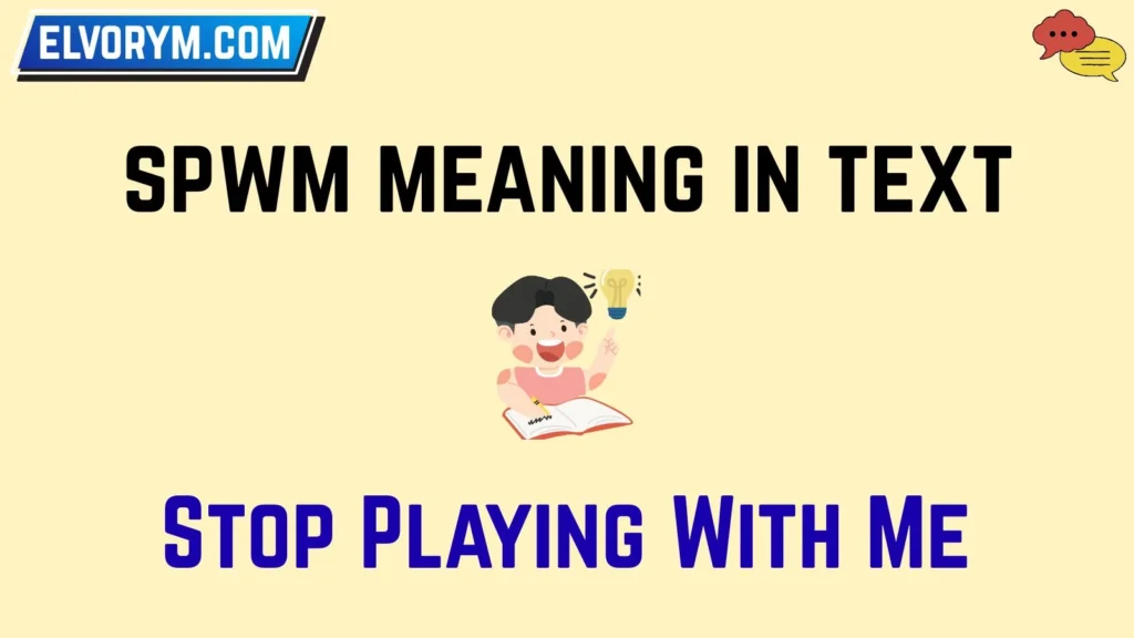 spwm meaning in text
