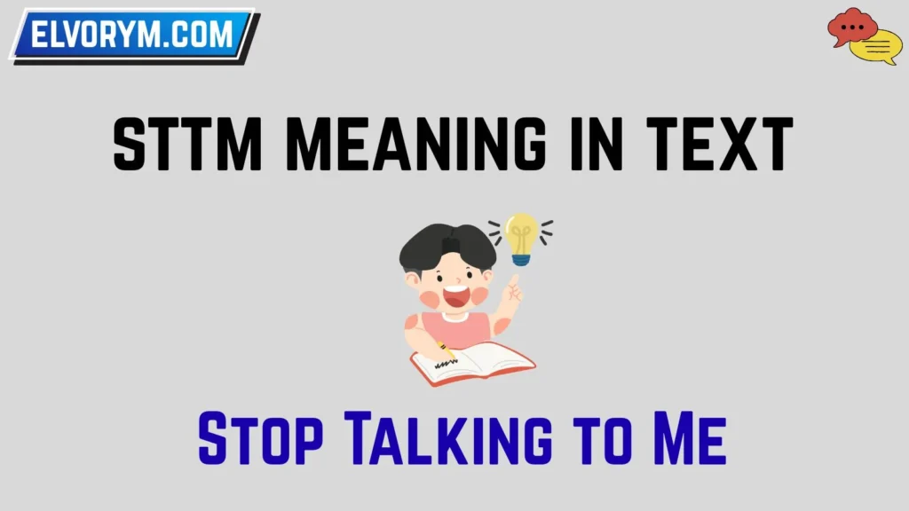 sttm meaning in text