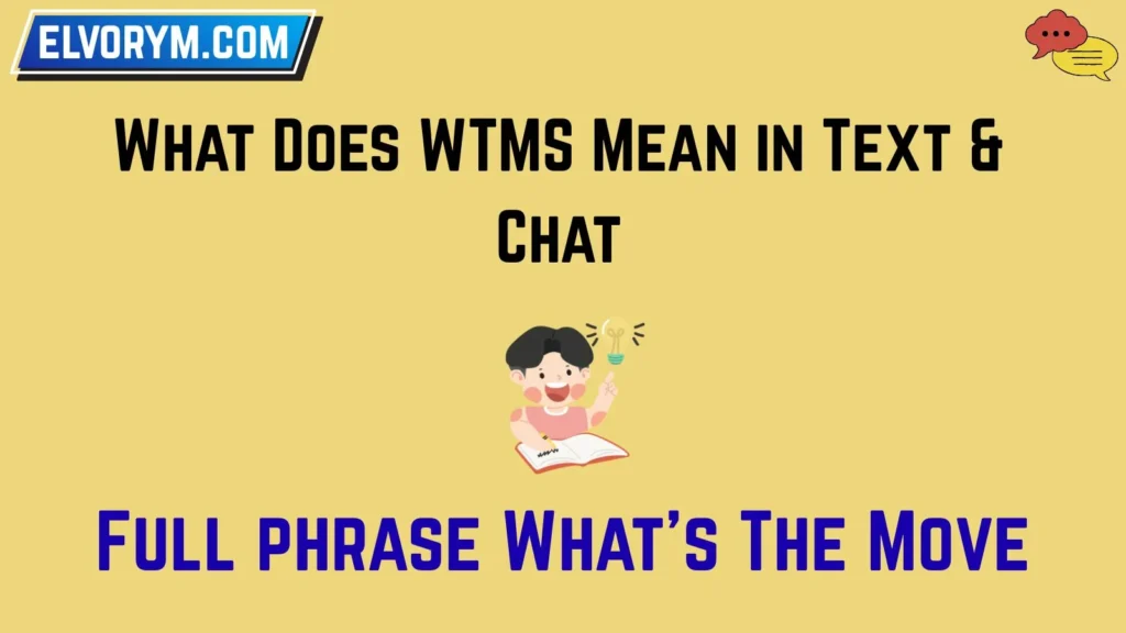 What Does WTMS Mean in Text & Chat