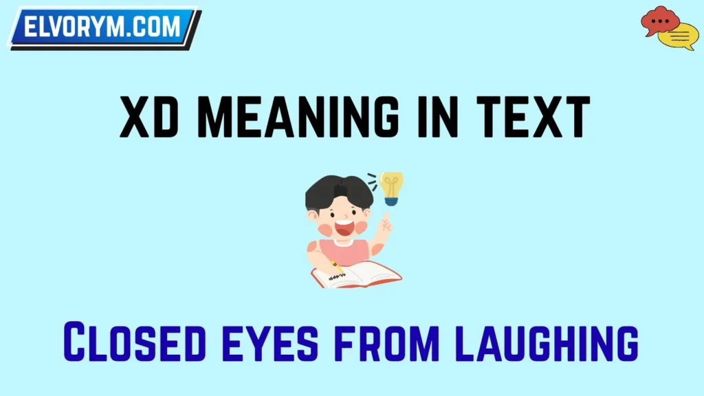 xd meaning in text