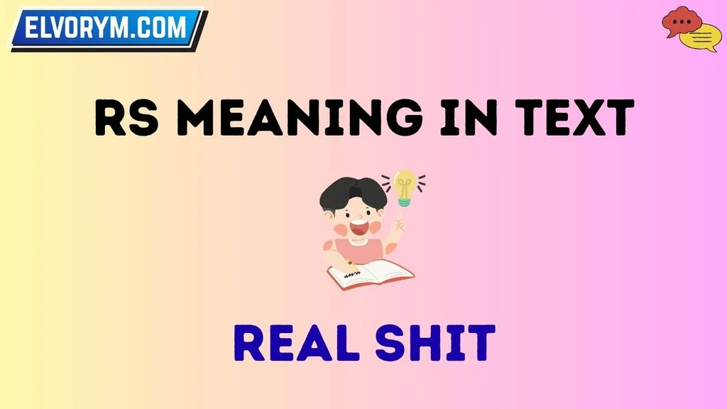 RS Meaning in Text