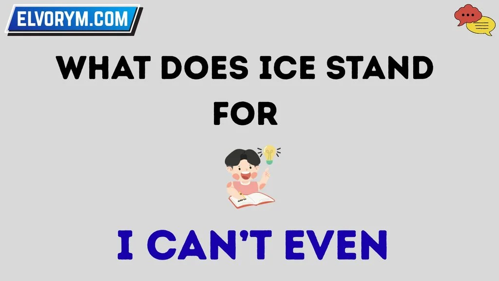 what does ice stand for